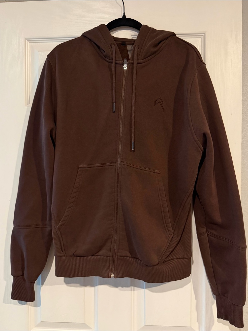 Oner Active - Classic Lounge Oversized Zip Through Hoodie | 70% Cocoa